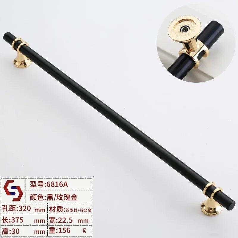 Modern T-Bar Cabinet Handles – Sleek Decorative Furniture Pulls