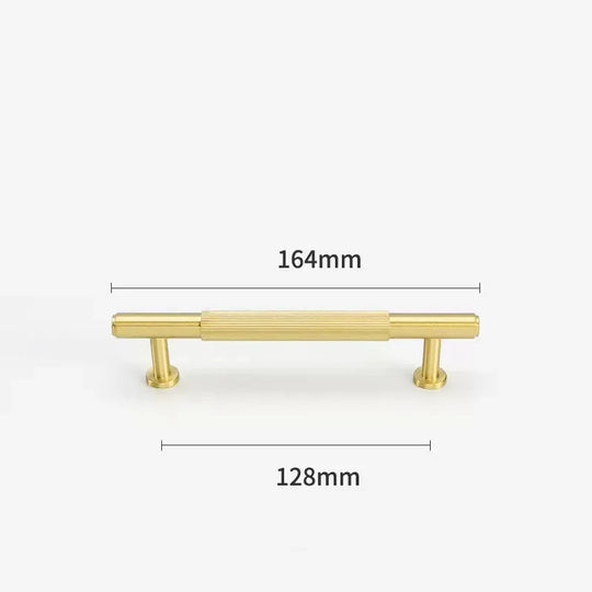 Gold Brass Cabinet Handles – Modern Bar Pulls and Knobs for Furniture