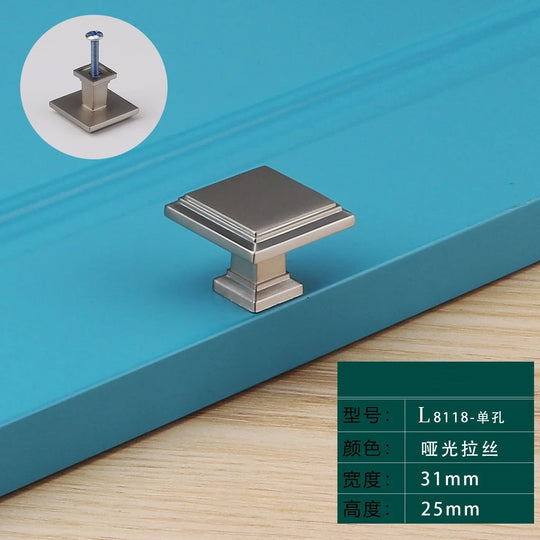 Light Luxury Bronze Cabinet Handles – Modern Drawer Pulls