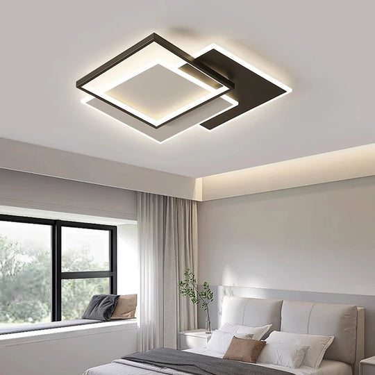Modern Minimalist Ultra-Bright LED Ceiling Light for Living & Bedroom