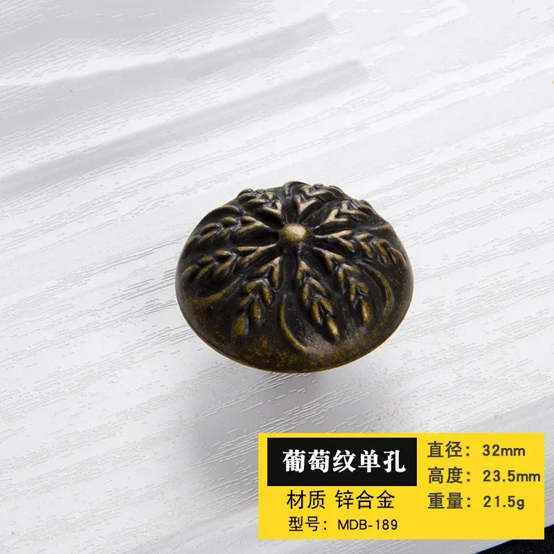 Antique Bronze Cabinet Handles – Retro Vintage Drawer Pulls