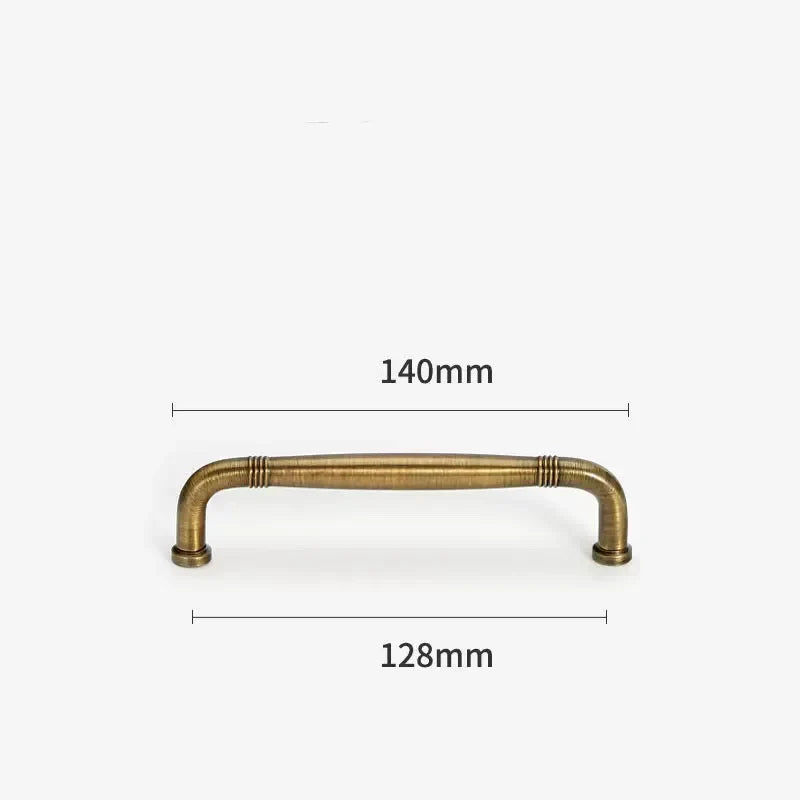 Bronze Cabinet Handles – Antique Brass Pulls for Wardrobes, Drawers, and Cupboards