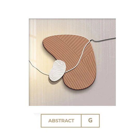 Nordic Stone Pebbles Square Abstract Canvas Wall Art Unframed