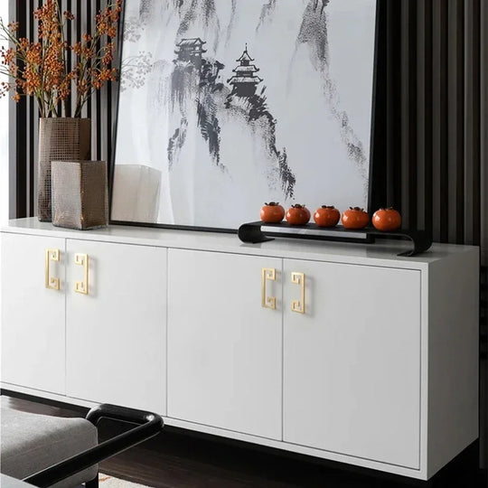 Modern Gold Kitchen Cupboard Handles – Decorative Chinese-Style Knobs