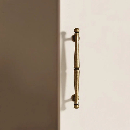 Antique Bronze Wardrobe Door Handles – Vintage Zinc Alloy Pulls for Furniture