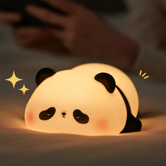 Panda LED Touch Night Light USB Rechargeable Table Lamp