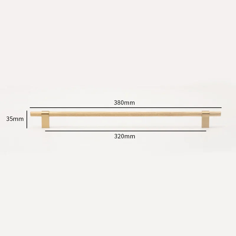 Gold and Black Textured Brass Handles – Modern Mesh Pulls and Knobs for Furniture