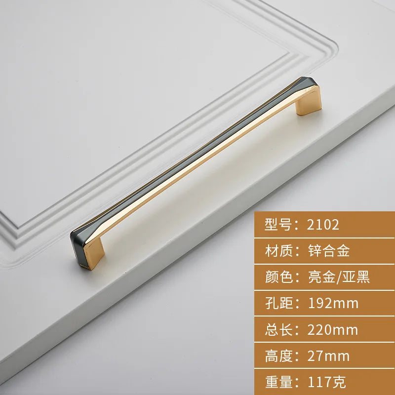 American Zinc Alloy Cabinet Handles – Solid Drawer & Wardrobe Pulls