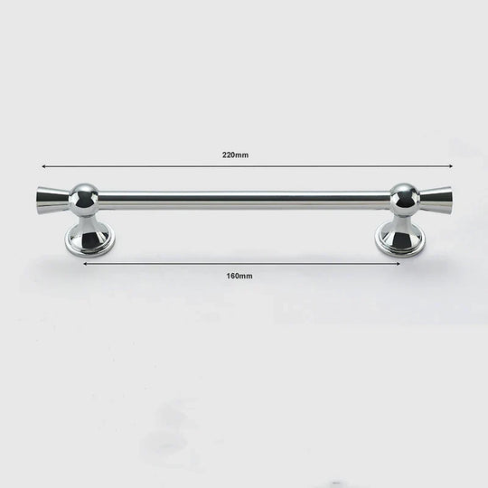 Polished Gold and Silver T-Bar Cabinet Handles – Modern Pulls for Furniture (55–220mm)