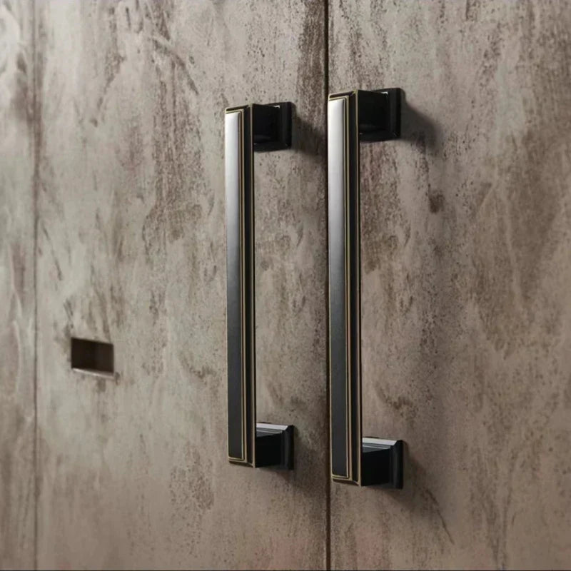 Light Luxury Bronze Cabinet Handles – Modern Drawer Pulls