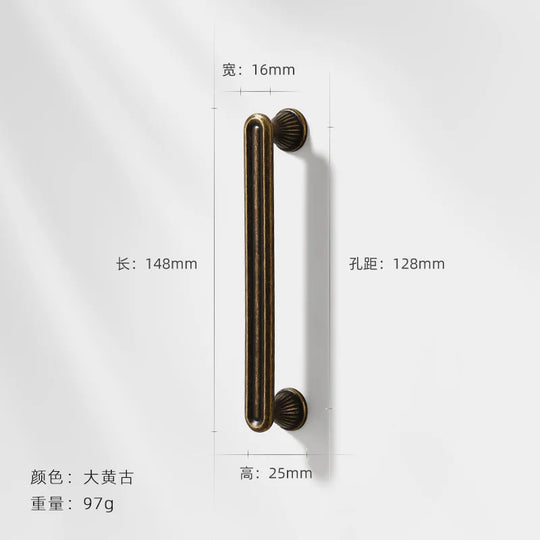 Antique Wardrobe Cabinet Handles – Retro Zinc Alloy Pulls and Knobs for Furniture