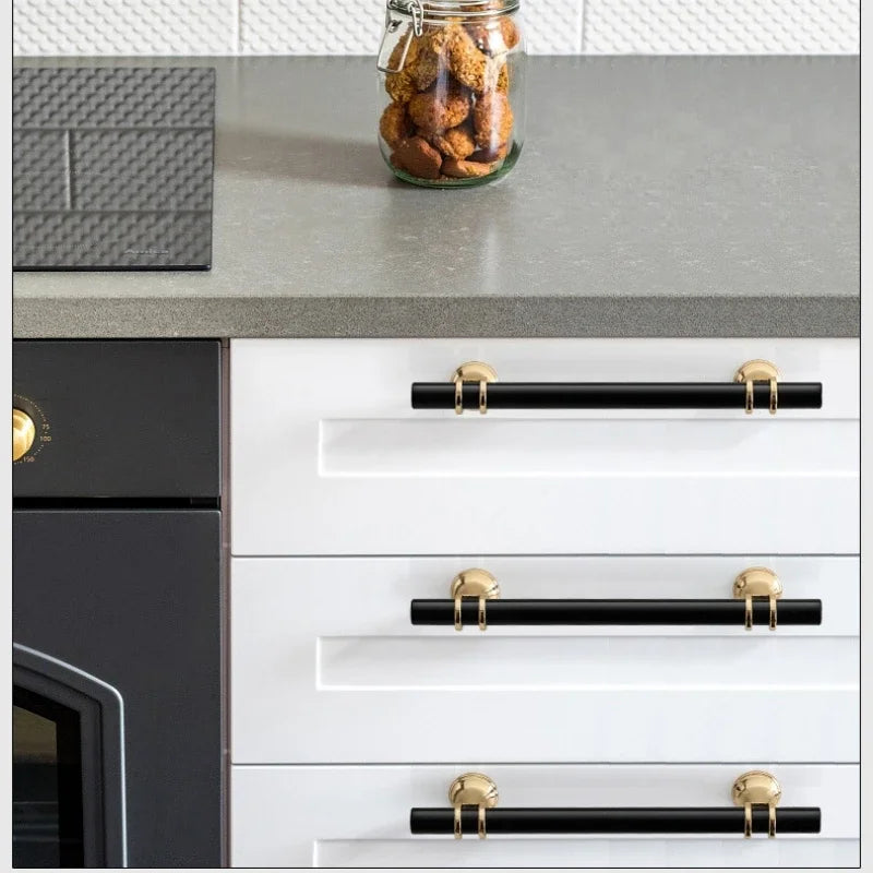 Modern T-Bar Cabinet Handles – Sleek Decorative Furniture Pulls