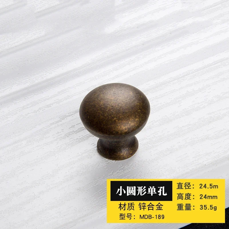 Antique Bronze Cabinet Handles – Retro Vintage Drawer Pulls