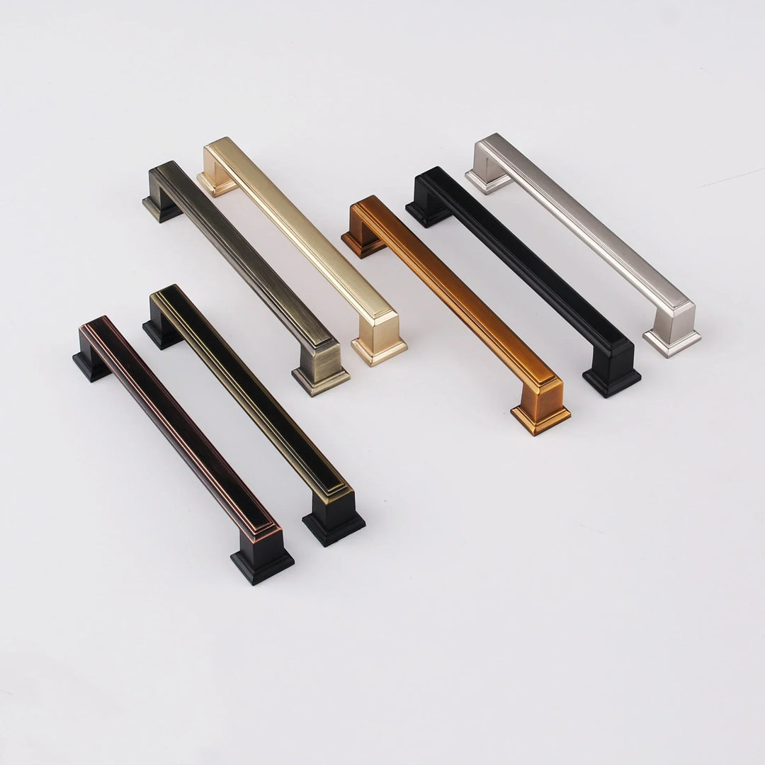 Light Luxury Bronze Cabinet Handles – Modern Drawer Pulls