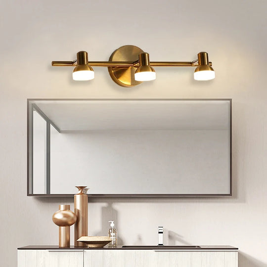 Modern LED Wall Light Multi-Head Mirror Lamp for Bathroom & Bedroom