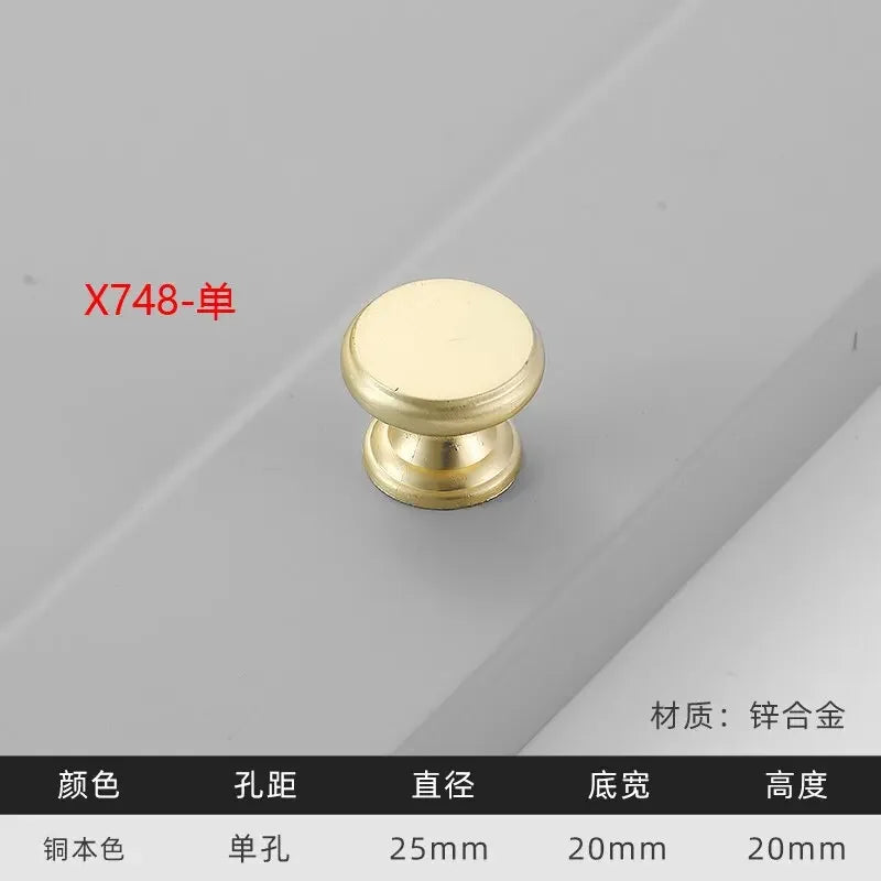 Modern Gold Kitchen Cupboard Handles – Decorative Chinese-Style Knobs
