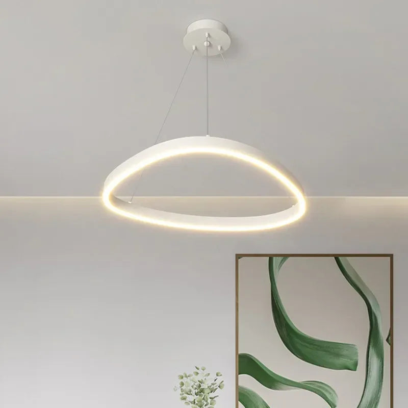 Sophia Nordic Irregular LED Pendant Light – Modern Minimal Lamp