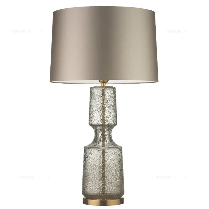Postmodern Minimalist Glass Art Desk Lamp for Bedroom & Living Room