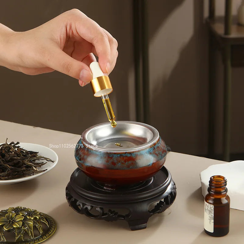 Ceramic Electric Incense Burner With Temperature Control
