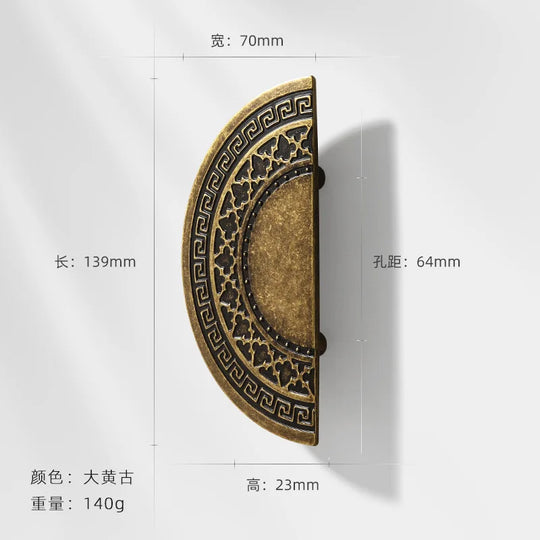 Antique Wardrobe Cabinet Handles – Retro Zinc Alloy Pulls and Knobs for Furniture