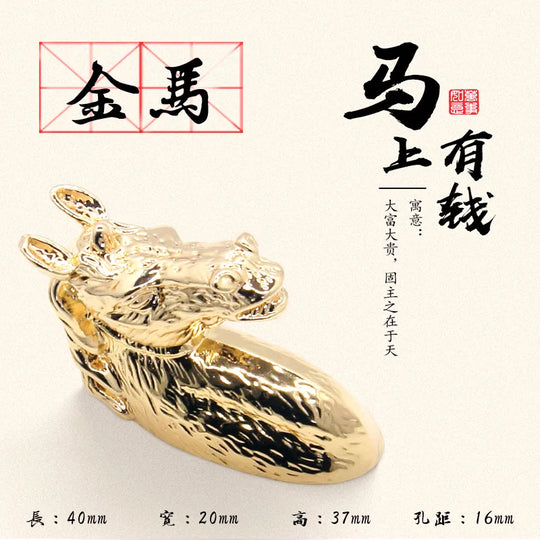 Creative Horse Head Cabinet Knobs – Artistic Zinc Alloy Handles