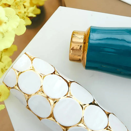 Ceramic Decorative Vase for Dried Flower Arrangement Home Decor