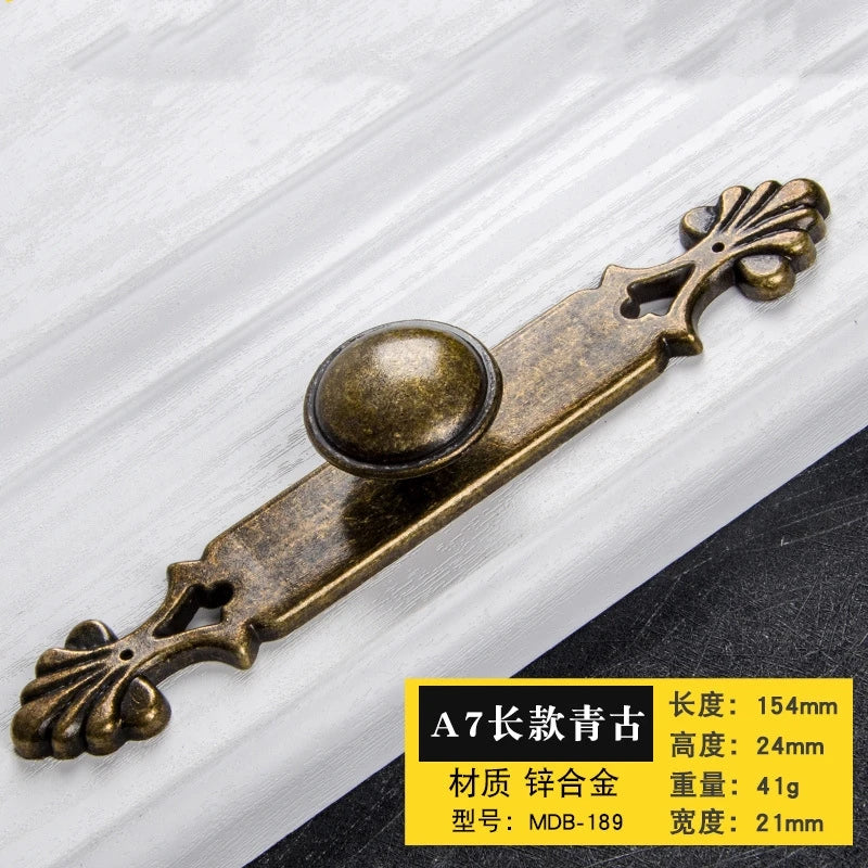 Antique Bronze Cabinet Handles – Retro Vintage Drawer Pulls