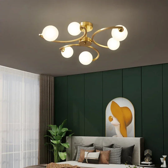 Designer Glass Ceiling Pendant Light for Living & Dining Room