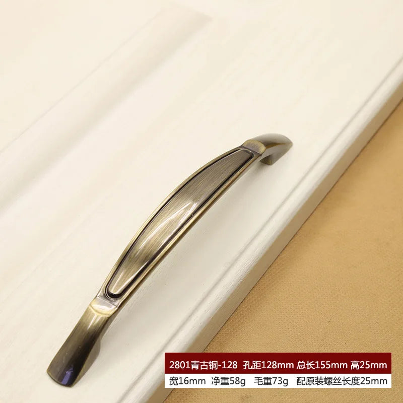 Retro Bronze Cabinet Handles – Antique Metal Drawer & Door Pulls
