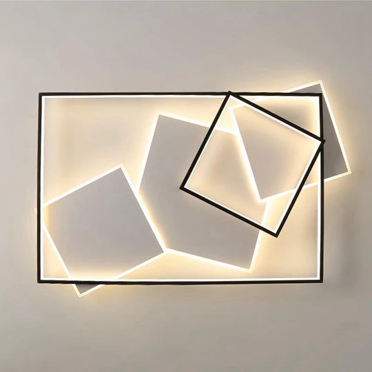 Modern Creative LED Ceiling Lamp for Living Room & Bedroom