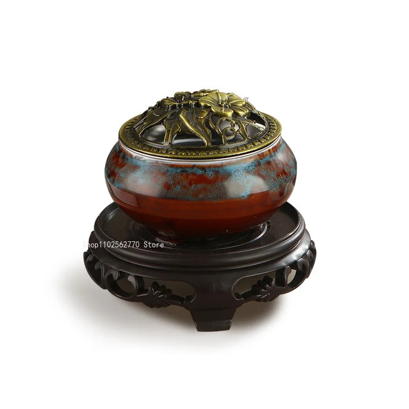 Ceramic Electric Incense Burner With Temperature Control