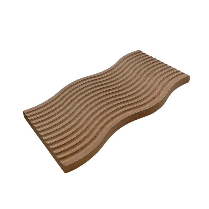 Japanese Style Wooden Tray for Modern Home Decoration