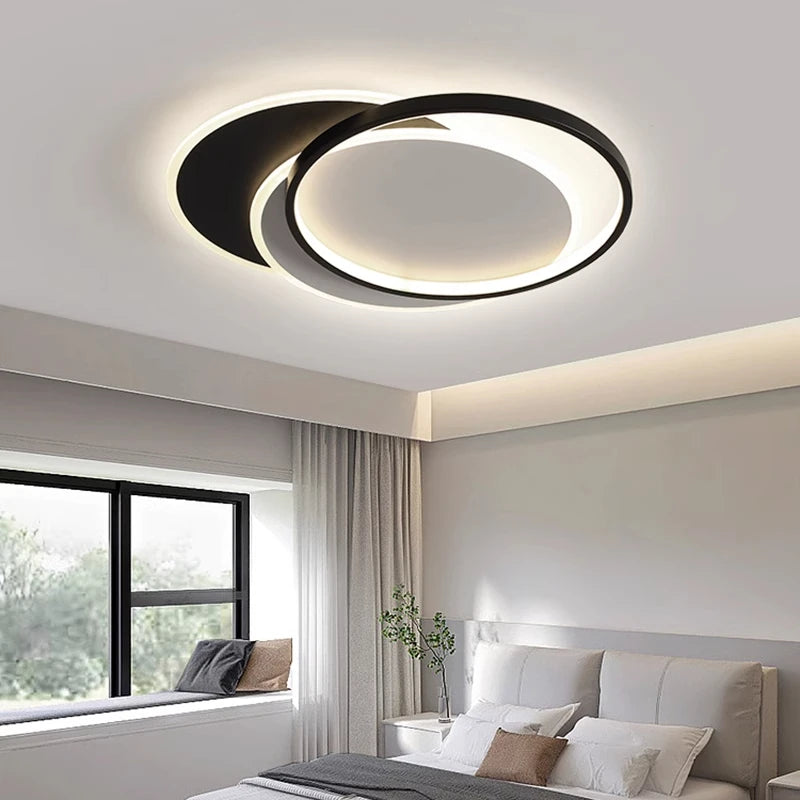 Modern Minimalist Ultra-Bright LED Ceiling Light for Living & Bedroom