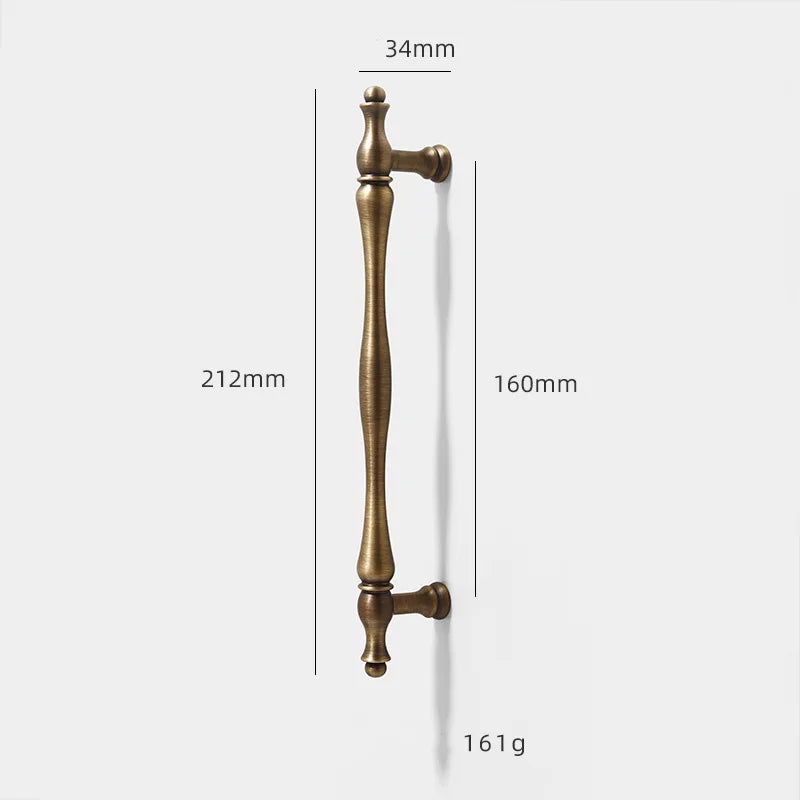 Antique Brass Furniture Cabinet Handle – Vintage Knob and Pull for Furniture