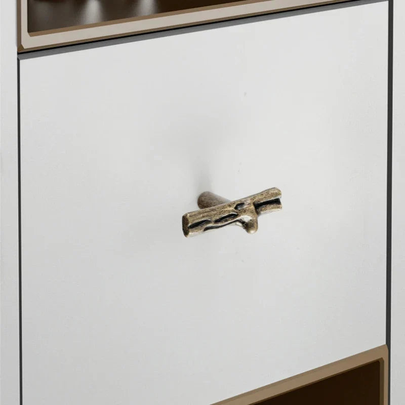 Antique Tree Pole Kitchen Handles – Zinc Alloy Drawer & Cabinet Pulls