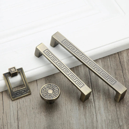 Antique Bronze Cabinet Knobs & Handles – Vintage Furniture Hardware