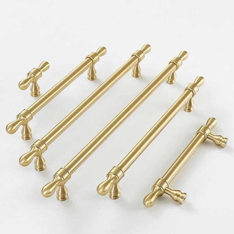 Brass Wardrobe Handles – Gold, Chrome, and Black Pulls and Knobs for Cabinets and Drawers
