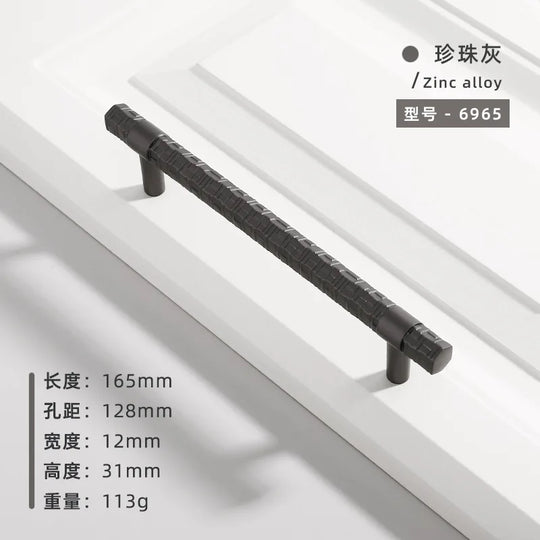Creative T-Bar Cabinet Handles – Modern Zinc Alloy Pulls for Furniture