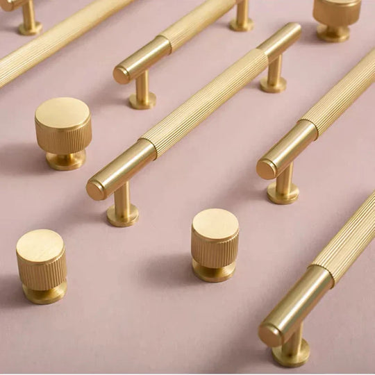 American Style Brass Cabinet Handles – Light Luxury Door Pulls for Furniture
