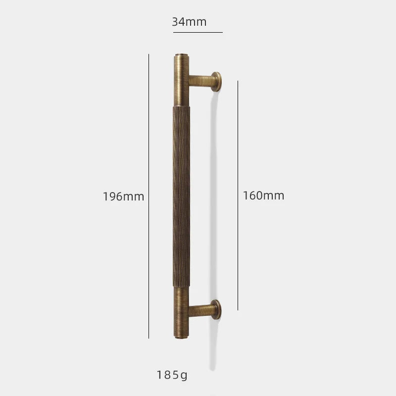 Antique Brass Furniture Handles – Bronze Plated Cabinet Pulls and Wardrobe Bar Knobs