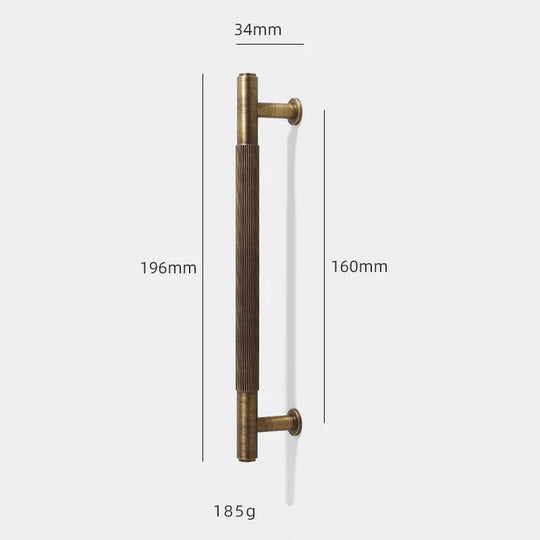 Antique Brass Furniture Handles – Bronze Plated Cabinet Pulls and Wardrobe Bar Knobs