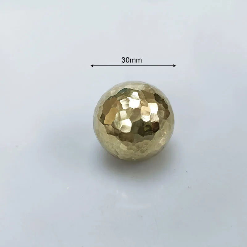 Brass Ball Cabinet Knobs – Modern Furniture & Wardrobe Pulls