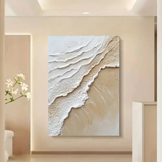 Ocean Wave Sea Surf Abstract Canvas Wall Art