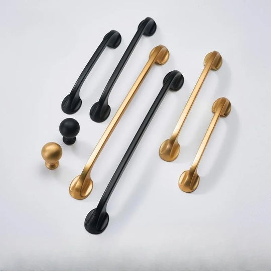 Minimalist Zinc Alloy Cabinet Handles – American Style Drawer Pulls