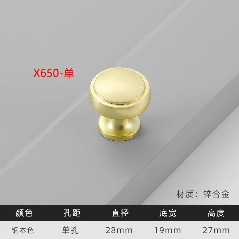Modern Gold Kitchen Cupboard Handles – Decorative Chinese-Style Knobs