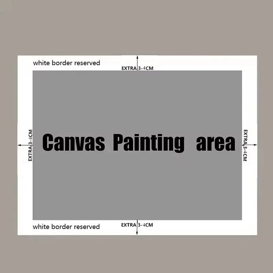 Urban Abstract Landscape Canvas Wall Art – Neutral Modern Print (Unframed)