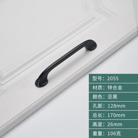 Minimalist Zinc Alloy Cabinet Handles – American Style Drawer Pulls