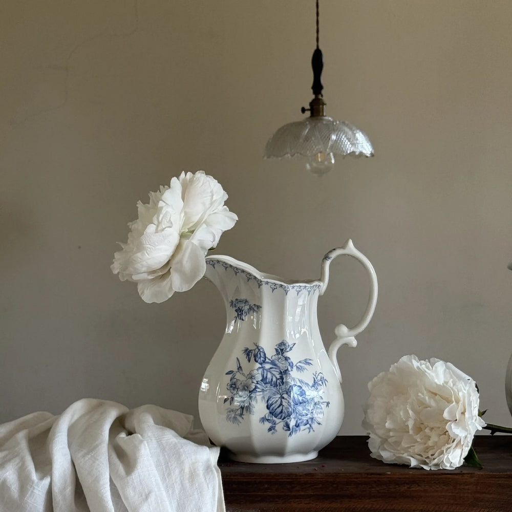 Vintage Ceramic Decorative Vase for Living Room and Entryway Decor