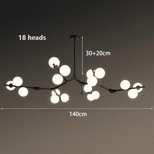 Modern Ceiling Chandelier Pendant Light for Dining & Living Room