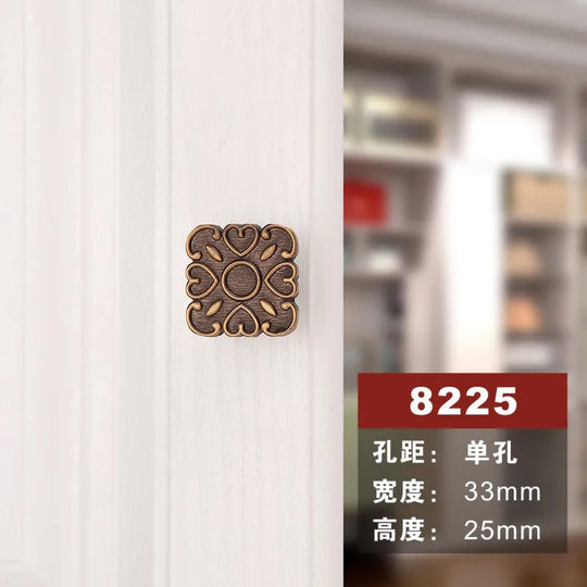 Antique Yellow Bronze Wardrobe Handles – Zinc Alloy Drawer Pulls